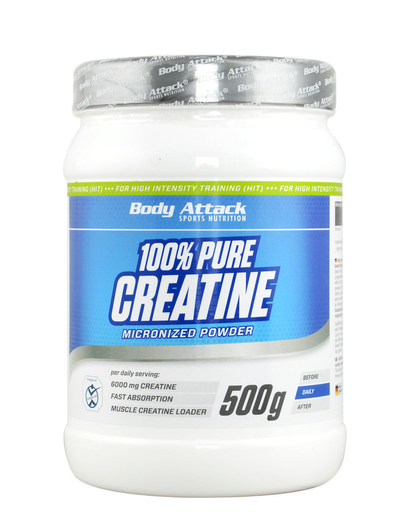 Body Attack - 100% Pure Creatine 500g