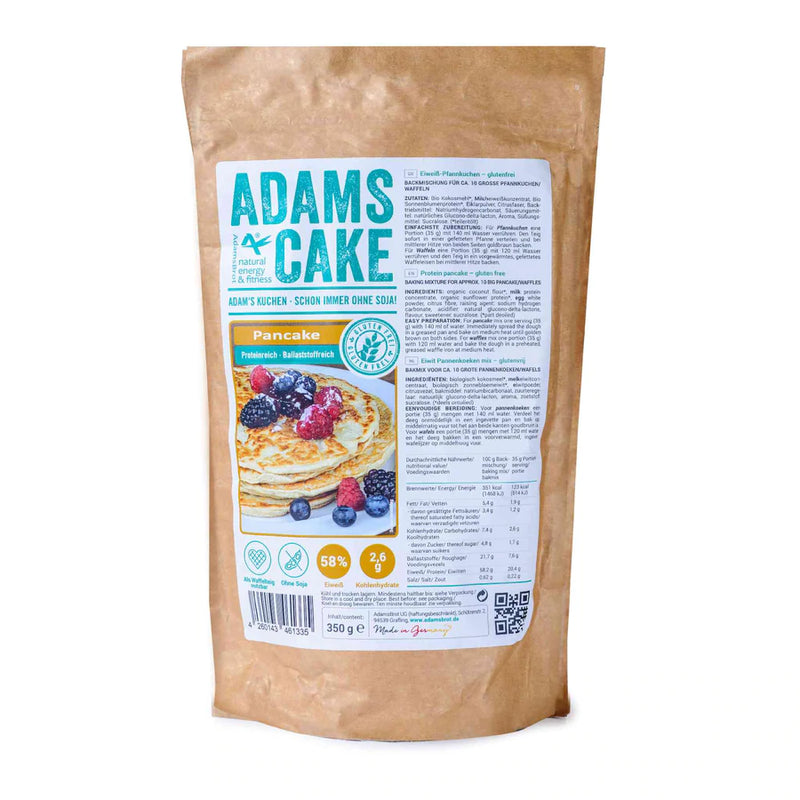 Adams Cake - Eiweiß Backmischung "Pancake" 350g