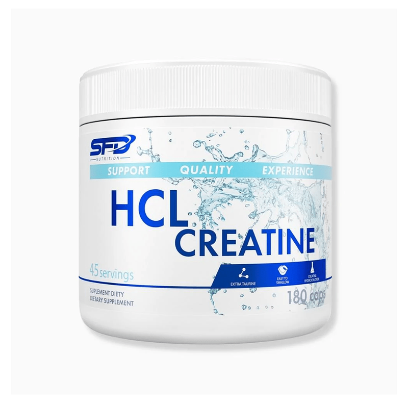 SFD Nutrition- HCL Creatine - 180 Kapseln