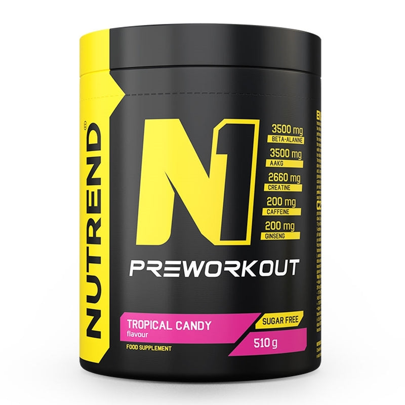 NUTREND - N1 Pre- Workout - 510g Dose