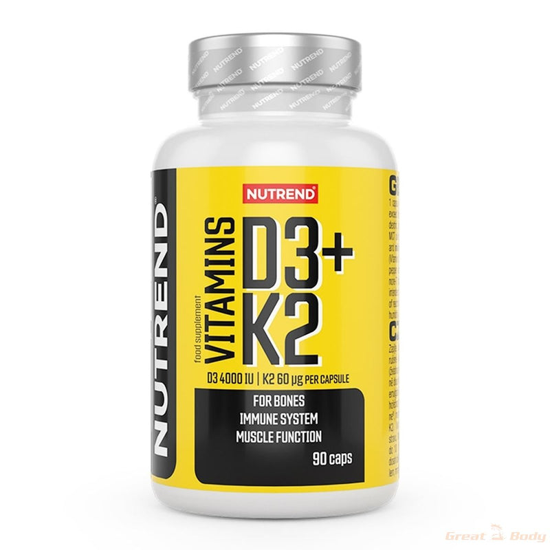 NUTREND - Viitamins D3+K2 90 Kapseln