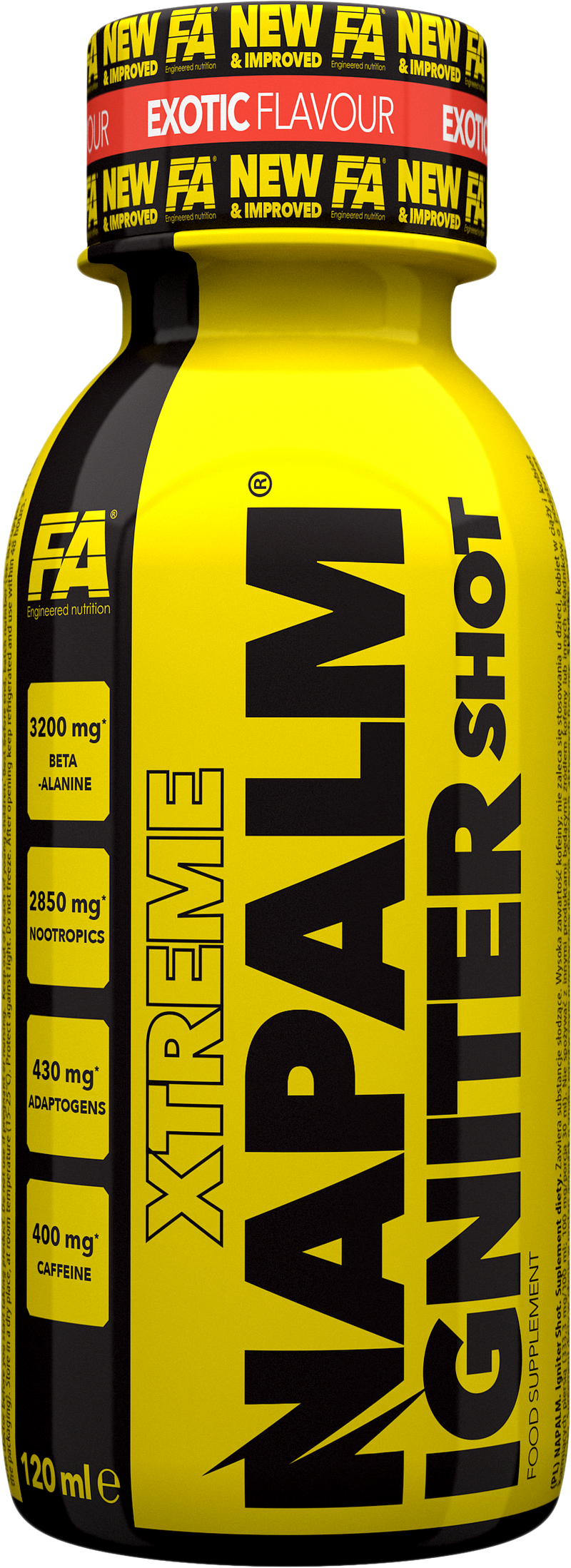 FA Nutrition - Xtreme Napalm Igniter Shot 120ml