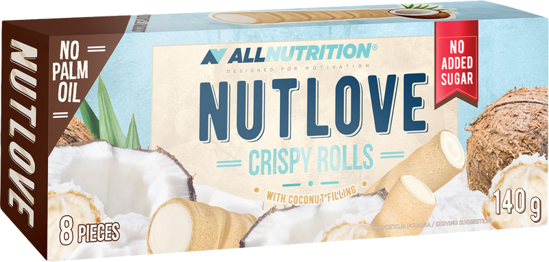 AllNutrition - Nutlove Crispy Rolls& Vegan Rolls 140g