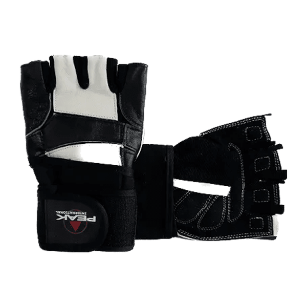 Peak - Handschuhe mit Bandage - Schwarz/Weiß
