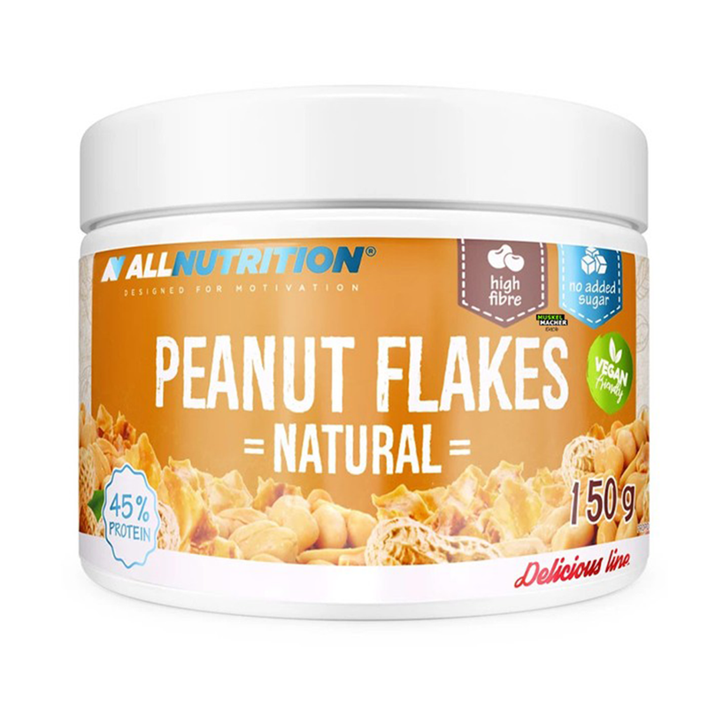 AllNutrition - Peanut Flakes - Natural 150g