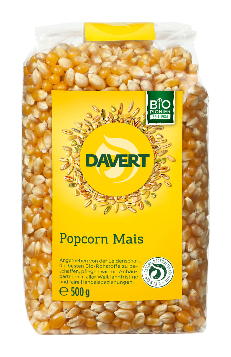 Davert- Bio Popcorn Mais 500g