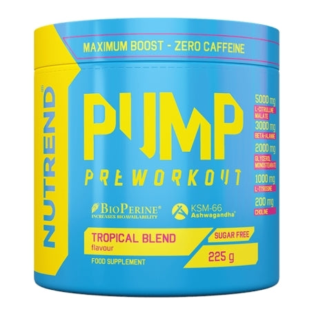 NUTREND - Pump Pre- Workout - 225g Dose