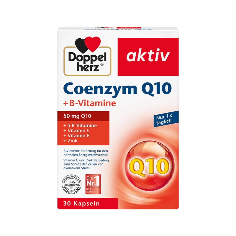 Doppelherz - Coenzym Q10 - B-Vitamine 30 Kapseln