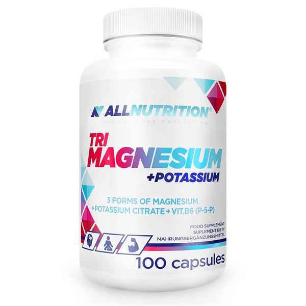 AllNutrition - Tri Magnesium+ Potassium- 100 Kapseln